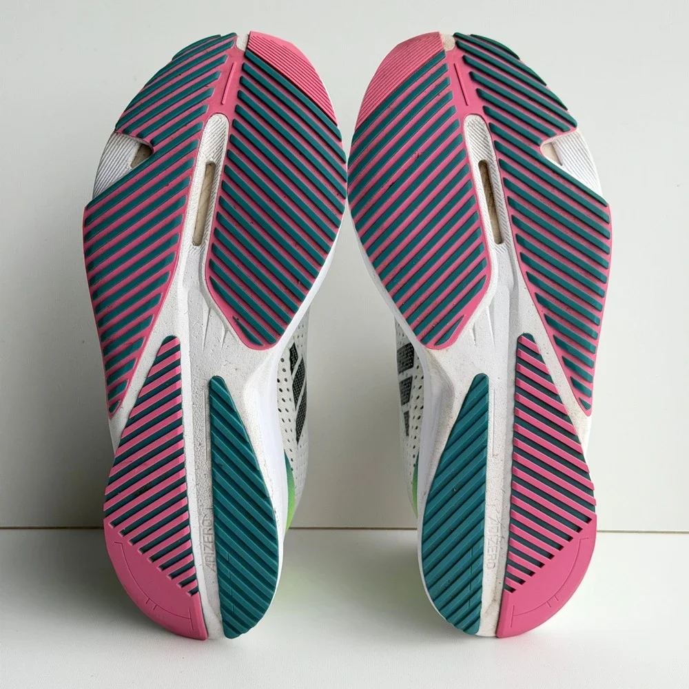 adidas Adizero SL Running Shoes Womens 8.5 White Lucid Pink Lightstrike Pro